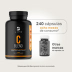 B-LIFE VITAMINA C BLEND | Complejo de Vitamina C (120caps)