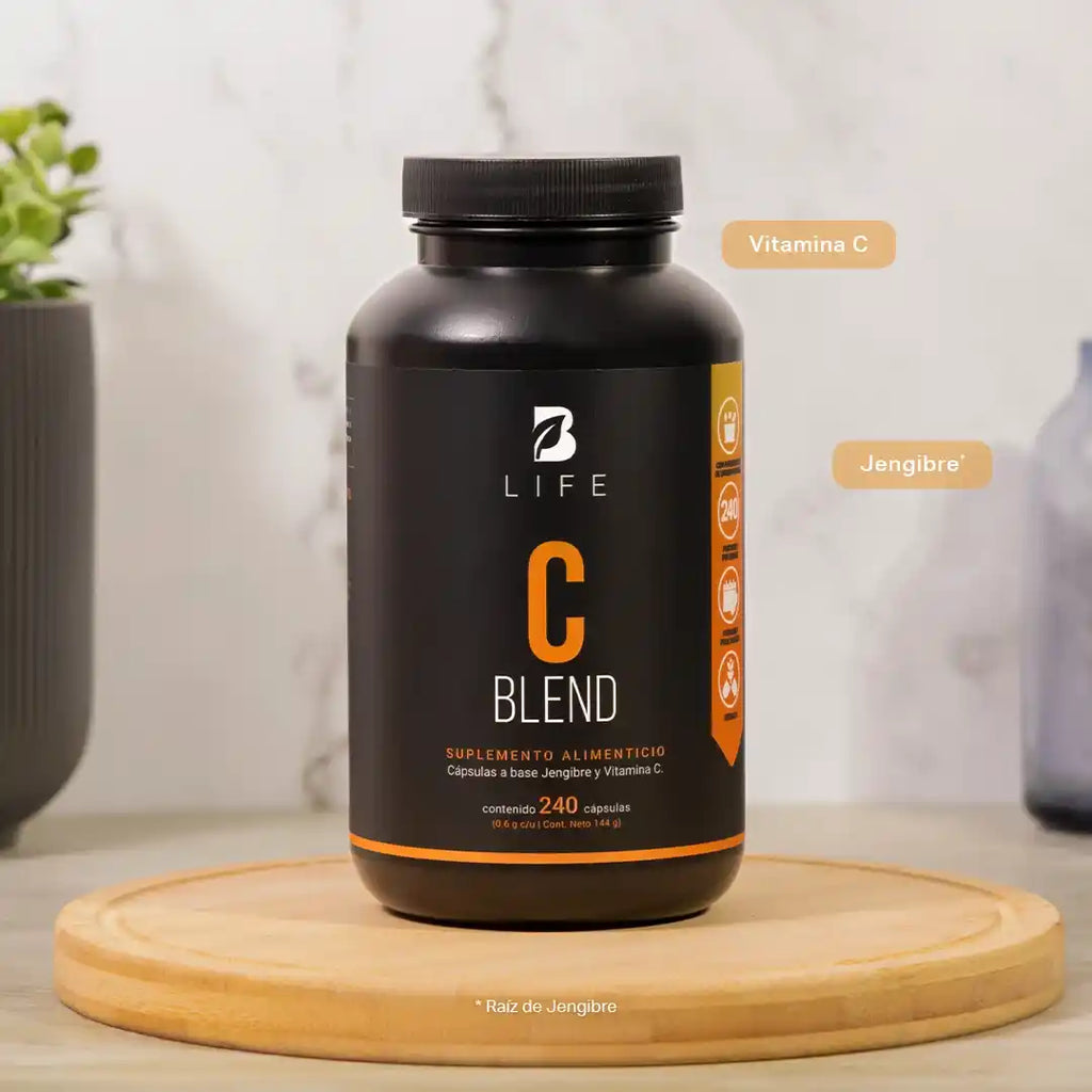 B-LIFE VITAMINA C BLEND | Complejo de Vitamina C (120caps)