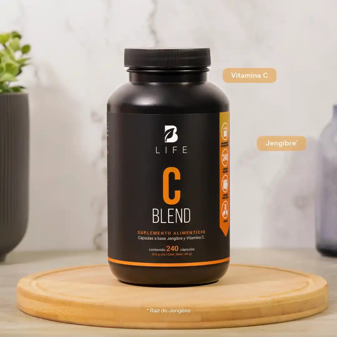 B-LIFE VITAMINA C BLEND | Complejo de Vitamina C (120caps)