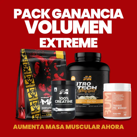 PACK GANANCIA VOLUMEN EXTREME