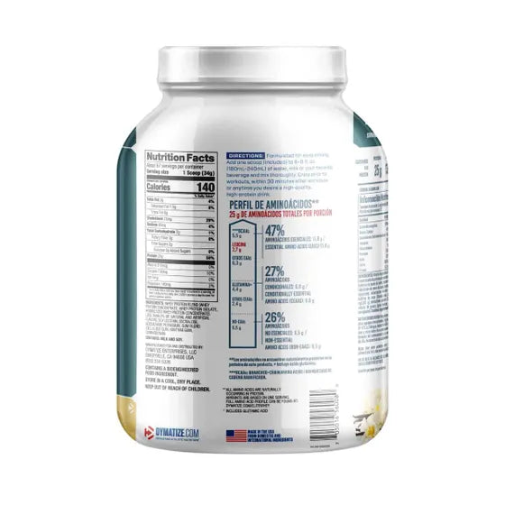 WHEY ELITE 100% WHEY | Proteína Whey Concentrada (5LB)