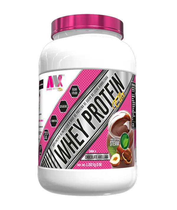 WHEY ELLA | Proteína Whey para Mujer (3LB)