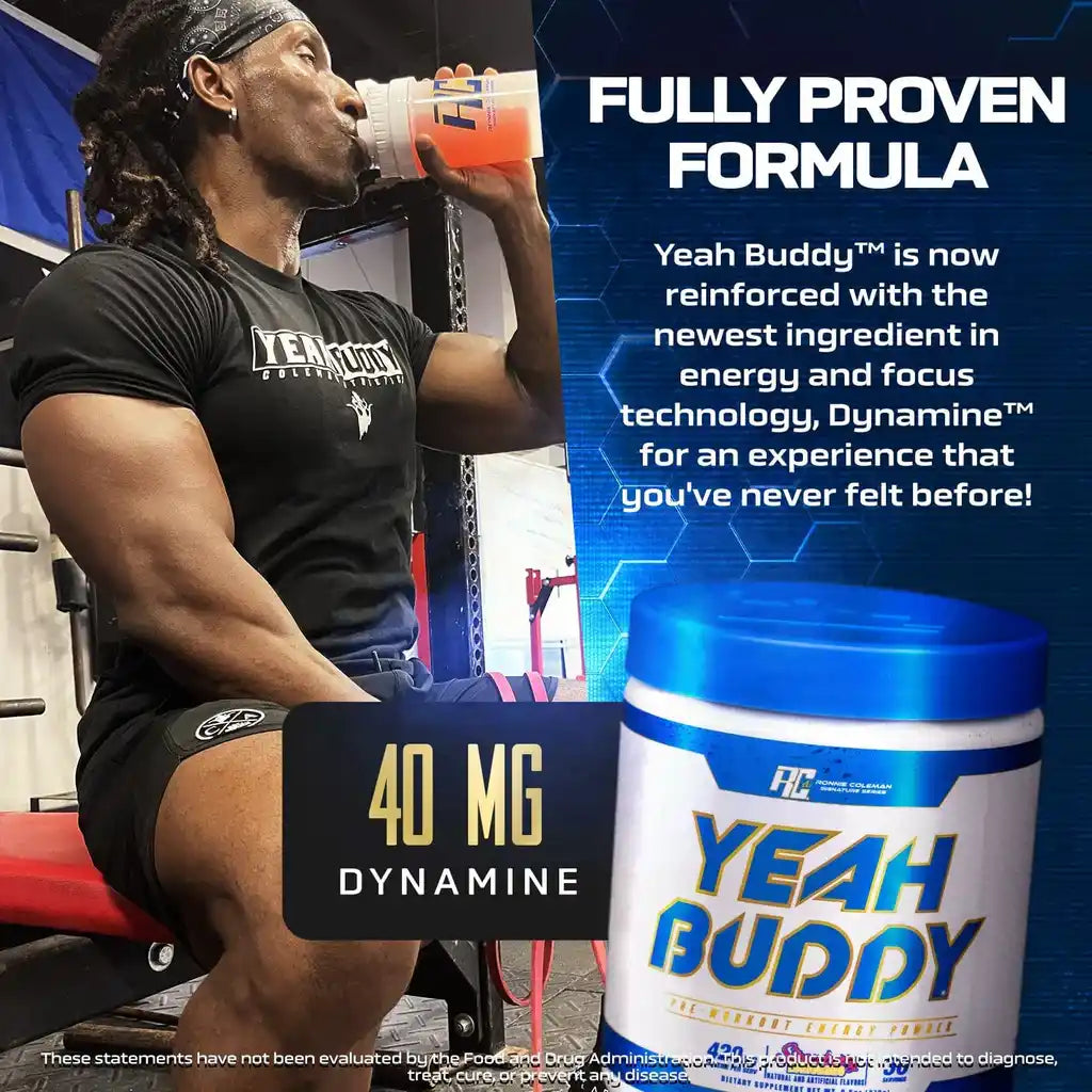 YEAH BODY | Pre Entreno Energético para Rendimiento (30 serv)