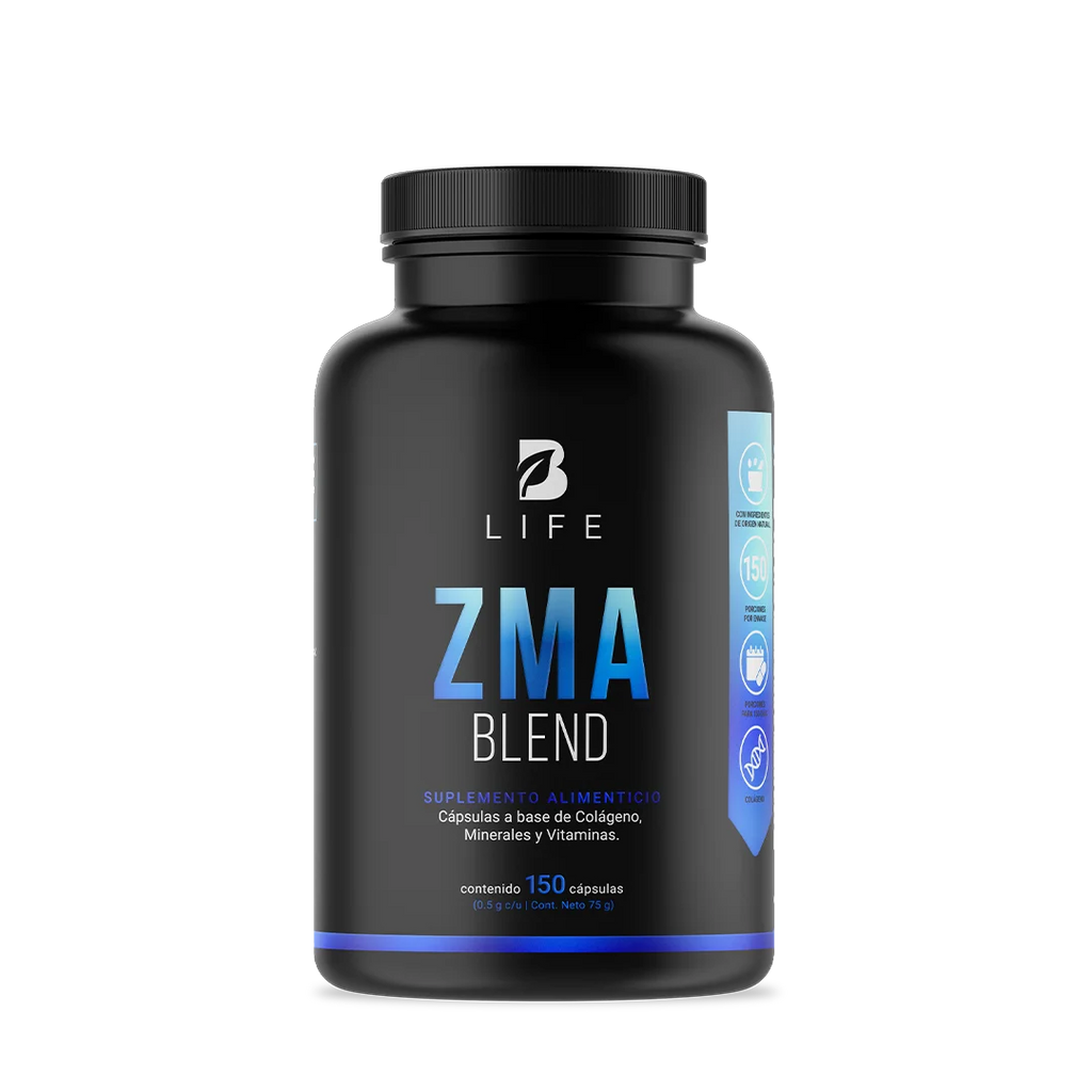 B-LIFE ZMA BLEND | Suplemento de Zinc, Magnesio y B6 (150 caps)