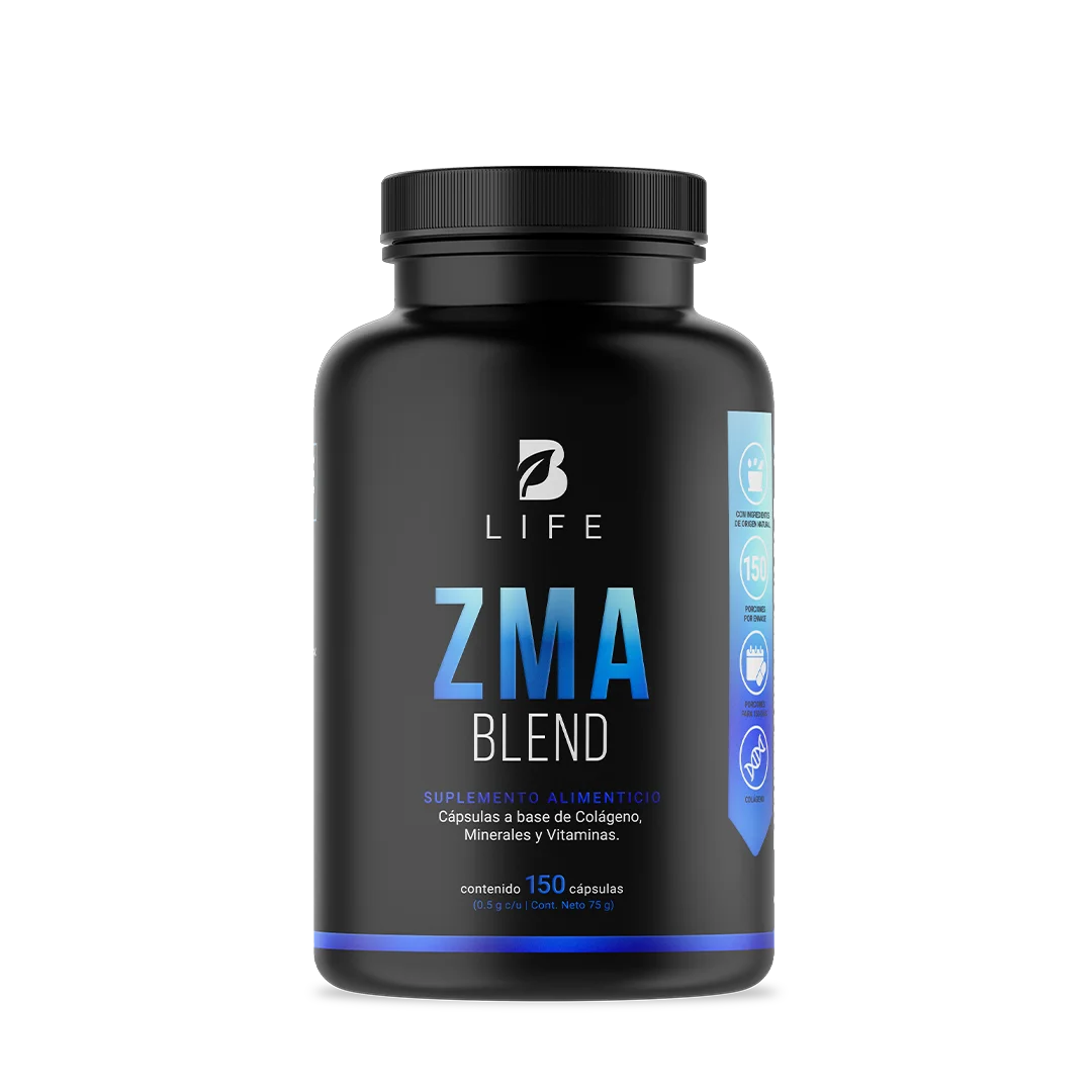 B-LIFE ZMA BLEND | Suplemento de Zinc, Magnesio y B6 (150 caps)