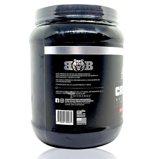 BLACK BEAR CREATINE | Creatina Monohidratada (1KG)