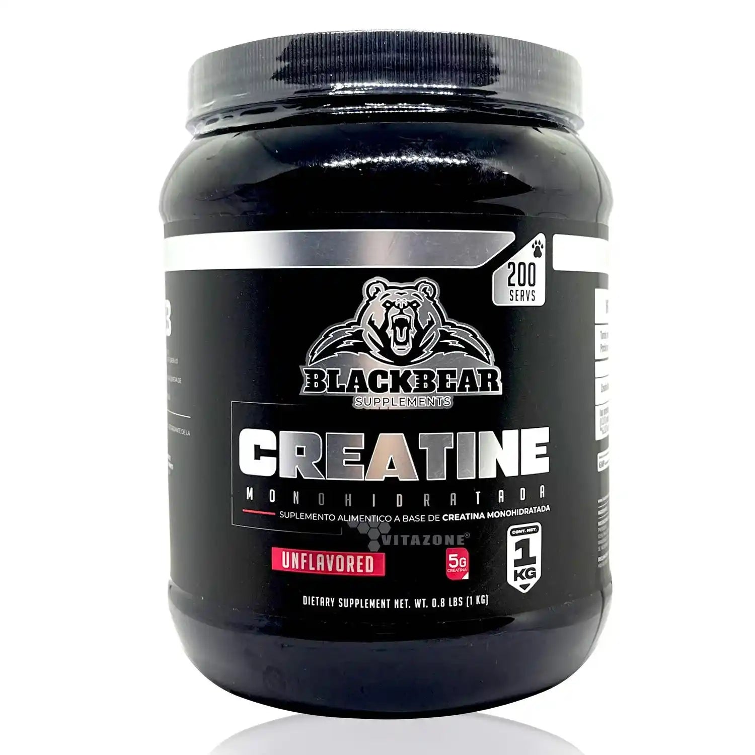 BLACK BEAR CREATINE | Creatina Monohidratada (1KG)