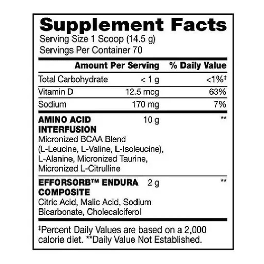 BSN AMINO X | Aminoácidos efervescentes para rendimiento (435 g)