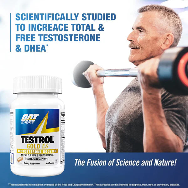 TESTROL GOLD GAT SPORT | Soporte Avanzado de Testosterona